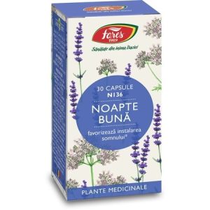 Noapte buna - N136, 30 capsule, Fares