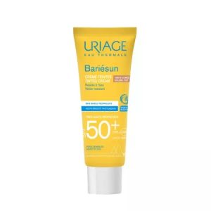 Crema colorata pentru protectie solara Bariesun SPF50+, Nuanta Gold, 50ml, Uriage