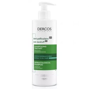Sampon anti-matreata pentru par normal-gras Dercos, 390ml, Vichy