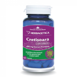 Cretisoara - Lady’s Mantle, 60 capsule, Herbagetica
