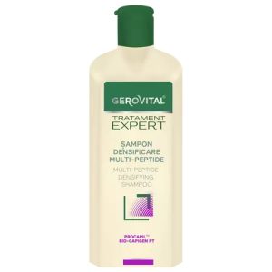 Sampon densificare multi-peptide pentru par Tratament Expert, 1169, 400ml, Gerovital