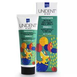 Pasta de dinti pentru copii Prebio Unident Kids, 50ml, Intermed