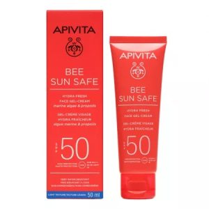 Crema-gel cu protectie solara SPRF50 pentru ten Bee Sun Safe, 50ml, Apivita