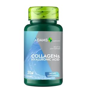 Collagen si Acid Hialuronic, 30 capsule, Adams