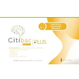 Citibac Alpha Plus, 20 fiole, Naturpharma