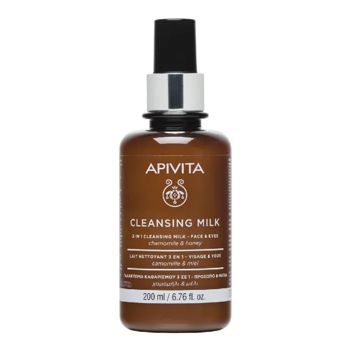 Lapte demachiant 3 in 1, 300ml, Apivita