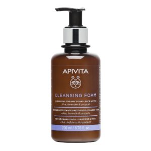 Spuma demachianta pentru fata si ochi, 300ml, Apivita