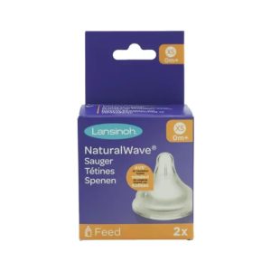 Tetina cu flux foarte lent XS, 2 bucati, Lansinoh
