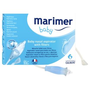 Aspirator nazal cu filtru Marimer Baby, 1 bucata, Gilbert