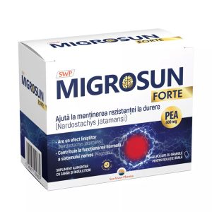 Migrosun Forte, 30 plicuri cu granule pentru solutie orala, Sun Wave Pharma
