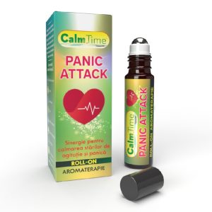 Roll-on aromaterapie CalmTime Panic Attack, 10ml, Justin Pharma