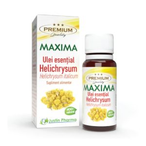 Ulei esential de Helichrysum, 10ml, Justin Pharma