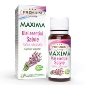 Ulei esential de Salvie, 10ml, Justin Pharma