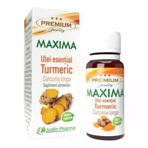 Ulei esential de Turmeric, 10ml, Justin Pharma