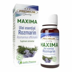 Ulei esential Maxima de rozmarin, 10ml, Justin Pharma