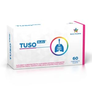 Tuso Bleu, 60 comprimate, Bleu Pharma