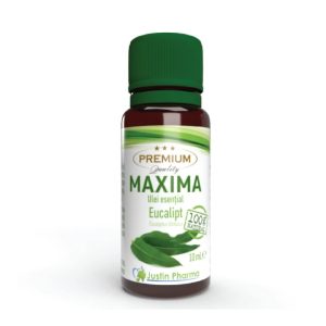 Ulei esential Maxima de Eucalipt, 10ml, Justin Pharma