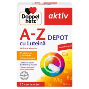 A-Z Depot cu luteina, 30 + 10 comprimate, Doppelherz