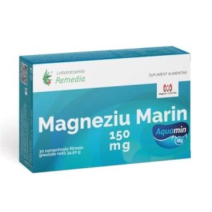 Magneziu Marin 150mg, 30 comprimate, Remedia