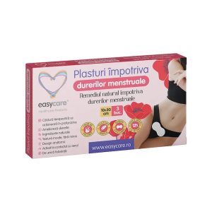Plasturi impotriva durerilor menstruale 10 x 20cm, 3 buc, EasyCare