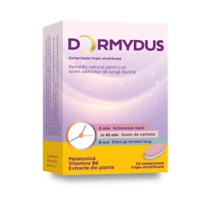 Dormydus, 24 comprimate, Terapia