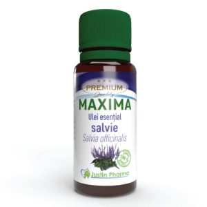 Ulei esential Maxima de Salvie, 10ml, Justin Pharma