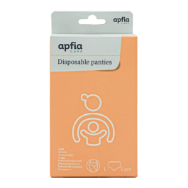 Chiloti de unica folosinta, marimea XL, 5 bucati, Apfia Care