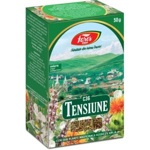Ceai pentru tensiune, C36, 50g, Fares