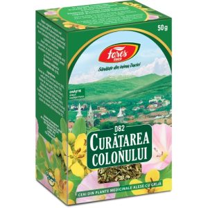 Ceai Curatarea colonului, D82, 50g, Fares