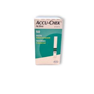 Teste de glicemie Accu-Chek Active, 50 bucati, Roche