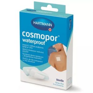 Plasturi sterili Cosmopor Waterproof 7,2 x 5cm, 5 bucati, Hartmann