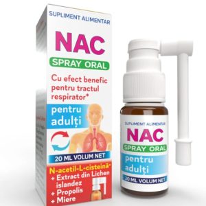 Nac spray oral adulti, 20ml, Justin Pharma