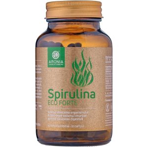 Spirulina Forte Eco, 120 capsule, Aronia Charlottenburg