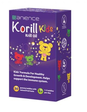 Korill Kids 2ani+ Ursuleti gumati 30bucati, Sanience