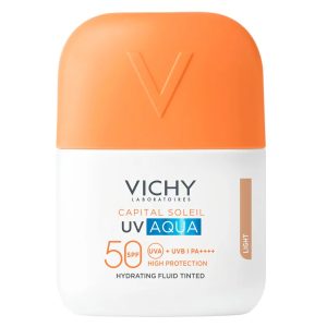 Capital Soleil UV Aqua fluid hidratant colorat light SPF50, 50ml, VICHY