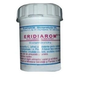 Eridiarom, 50 comprimate, Plantarom Microproductie