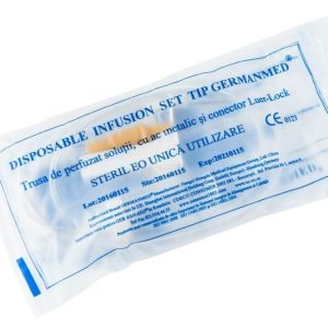Trusa de perfuzie cu ac metalic, Germanmed