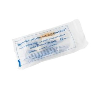 Trusa de perfuzie cu ac plastic, 1 bucata, Germanmed