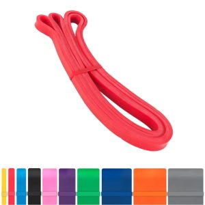 Banda din cauciuc pentru fitness rosie, 1.5m, Vitallogistic