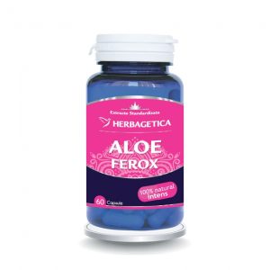 Aloe ferox uz cosmetic, 60 capsule, Herbagetica