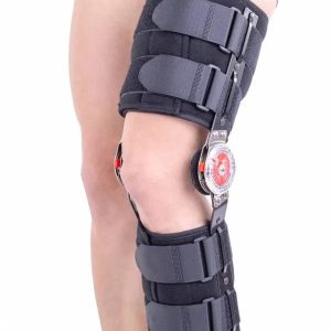 Orteza de genunchi mobila cu articulatii reglabile GENU REHA COOL ROM, SRT326, Triamed