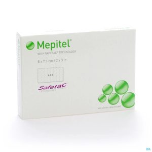 Pansament Mepitel tip plasa cu silicon, 5 x 7.5cm, 1 bucata, Molnlycke