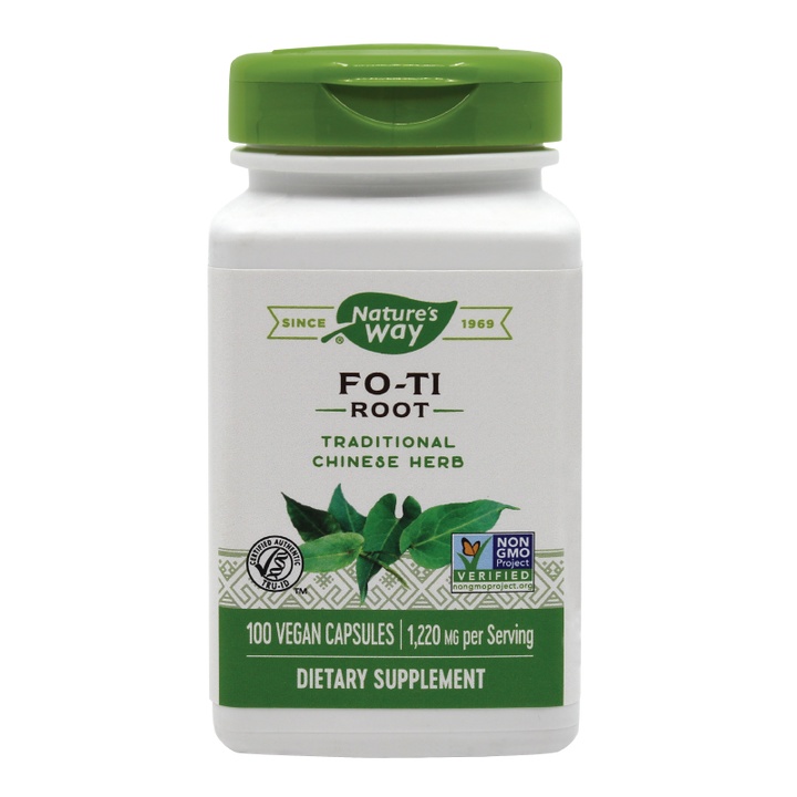 Fo-Ti Root 610mg Nature's Way, 100 capsule, Secom