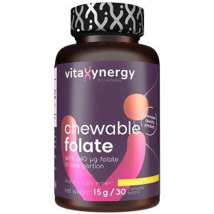 Folate, 30 tablete masticabile, VitaXynergy