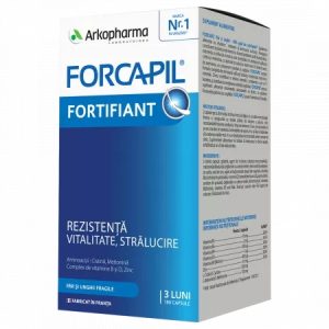 Forcapil Fortifiant Par si Unghii,180 capsule, Arkopharma