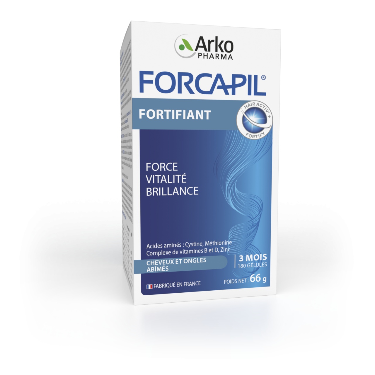 Forcapil par si unghii, 180 capsule, Arkopharma