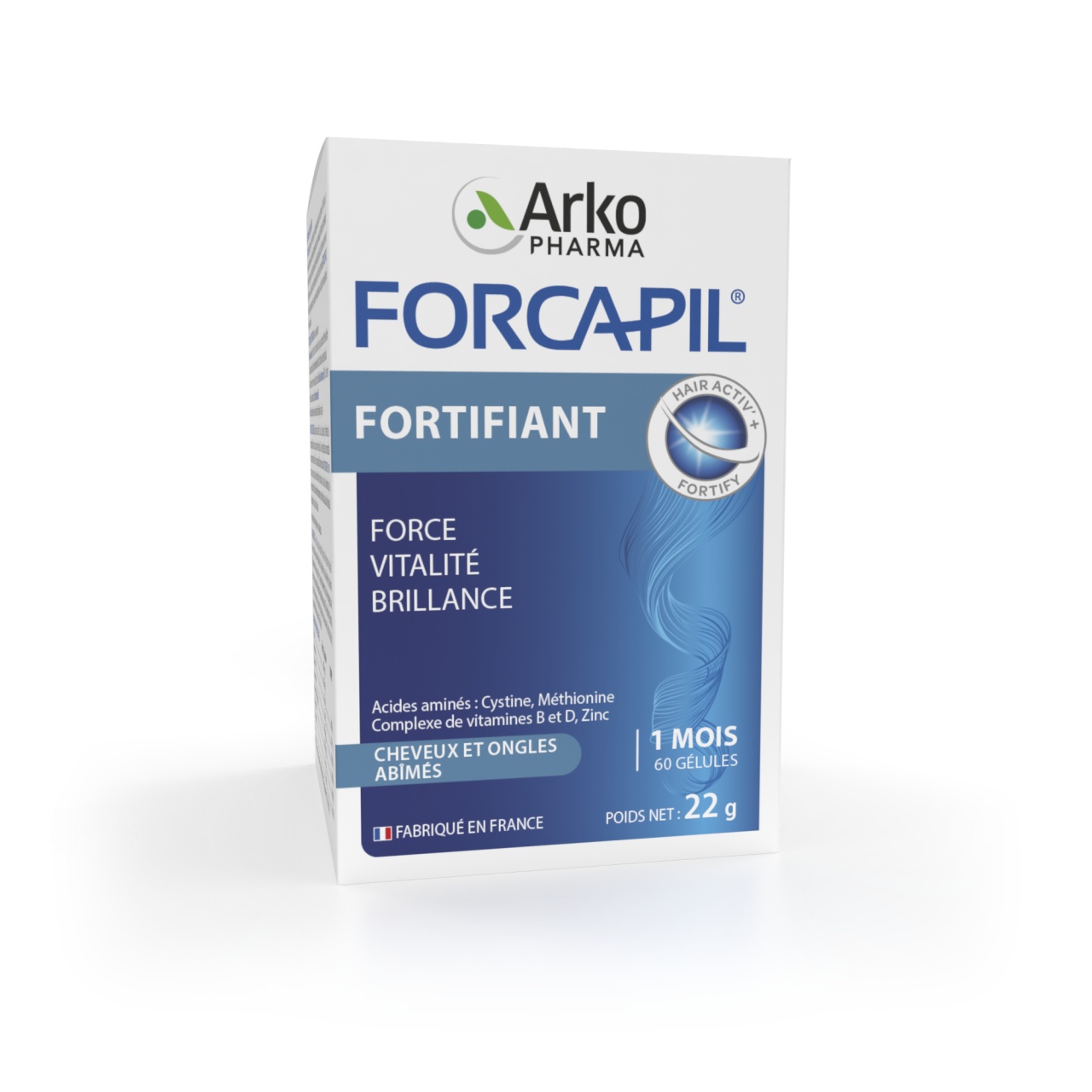 Forcapil par si unghii, 60 capsule, Arkopharma