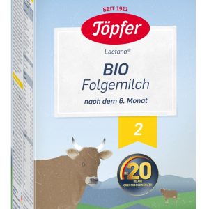 Formula de lapte praf Topfer 2 Bio de la 6 luni, 600 g