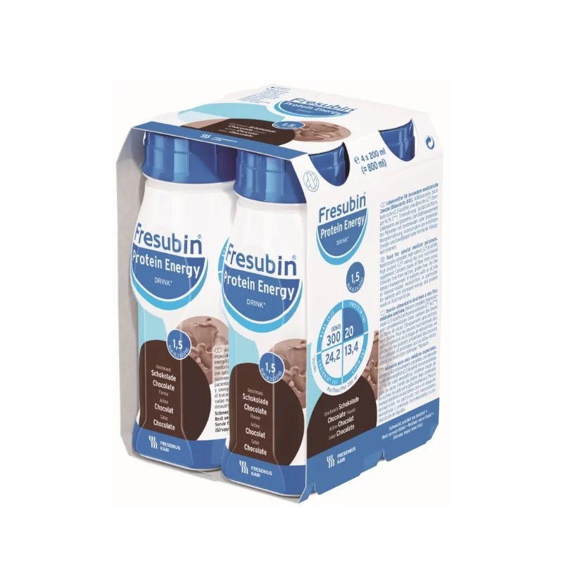 Fresubin Protein Energy Drink Ciocolata, 4 x 200 ml, Fresenius Kabi