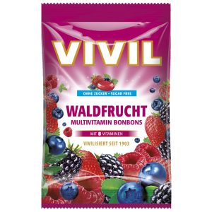 Fructe de Pădure, dropsuri, 60g, Vivil